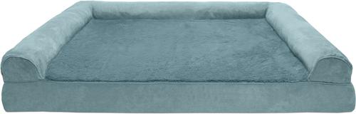 Show full view: FurHaven Plush & Suede Full Support Sofa Dog & Cat Bed, Deep Pool, Jumbo Plus slide 4 of 11