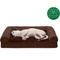 Show in main carousel: FurHaven Plush & Suede Full Support Sofa Dog & Cat Bed, Espresso, Medium slide 4 of 10