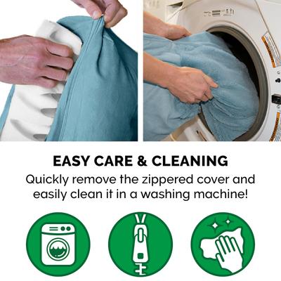 Show full view: FurHaven Plush & Suede Orthopedic Sofa Cat & Dog Bed, Deep Pool, Jumbo slide 8 of 11