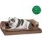 Show in main carousel: FurHaven Plush & Velvet Cooling Gel Comfy Couch Dog & Cat Bed, Almondine, Large slide 4 of 10