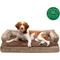 Show in main carousel: FurHaven Plush & Velvet Cooling Gel Comfy Couch Dog & Cat Bed, Almondine, Medium slide 4 of 10