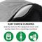 Show in main carousel: FurHaven Plush & Velvet Orthopedic Bolster Cat & Dog Bed with Removable Cover, Smoke Gray, Medium slide 7 of 9