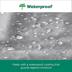 FurHaven Polyester Long Fur & Velvet Dog Blanket, Gray, Small slide 2 of 9