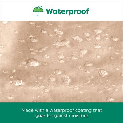 Show full view: FurHaven Polyester Long Fur & Velvet Dog Blanket, Taupe, Medium slide 5 of 11