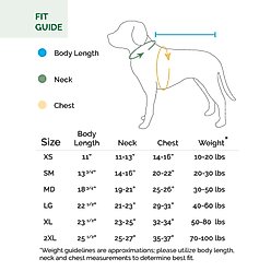 FurHaven Pro-Fit Dog Coat, Aquamarine, Small slide 2 of 9