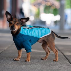 FurHaven Pro-Fit Dog Coat, Aquamarine, X-Small
