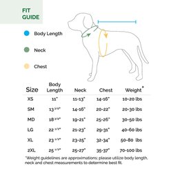 FurHaven Pro-Fit Dog Coat, Aquamarine, X-Small slide 2 of 9
