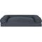 Show in main carousel: FurHaven Quilted Bolster Cat & Dog Bed with Removable Cover, Iron Gray, Large slide 3 of 10