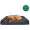 Show in main carousel: FurHaven Quilted Cooling Gel Bolster Cat & Dog Bed with Removable Cover, Iron Gray, Jumbo Plus slide 5 of 11