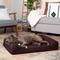 Show in main carousel: FurHaven Quilted Full Support Sofa Dog & Cat Bed, Coffee, Large slide 1 of 10