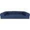 Show in main carousel: FurHaven Quilted Full Support Sofa Dog & Cat Bed, Navy, Large slide 3 of 10
