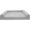 Show in main carousel: FurHaven Quilted Full Support Sofa Dog & Cat Bed, Silver Gray, Jumbo Plus slide 4 of 11