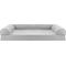 Show in main carousel: FurHaven Quilted Full Support Sofa Dog & Cat Bed, Silver Gray, Jumbo slide 3 of 10