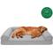 Show in main carousel: FurHaven Quilted Full Support Sofa Dog & Cat Bed, Silver Gray, Jumbo slide 4 of 10
