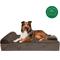 Show in main carousel: FurHaven Quilted Goliath Chaise Bolster Dog Bed with Removable Cover, Espresso, XX-Large slide 4 of 12