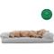Show in main carousel: FurHaven Quilted Orthopedic Sofa Cat & Dog Bed with Removable Cover, Large, Silver Gray slide 4 of 11