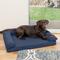 Show in main carousel: FurHaven Quilted Orthopedic Sofa Cat & Dog Bed with Removable Cover, Navy, Large slide 1 of 11