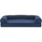 Show in main carousel: FurHaven Quilted Orthopedic Sofa Cat & Dog Bed with Removable Cover, Navy, Medium slide 3 of 11