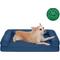Show in main carousel: FurHaven Quilted Orthopedic Sofa Cat & Dog Bed with Removable Cover, Navy, Medium slide 4 of 11
