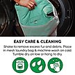Show in main carousel: FurHaven Reversible Reflective Puffer Dog Coat, Mint, Medium slide 9 of 10