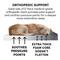 Show in main carousel: FurHaven Snuggle Deluxe Orthopedic Pillow Cat & Dog Bed with Removable Cover, Gray, Jumbo Plus slide 6 of 11