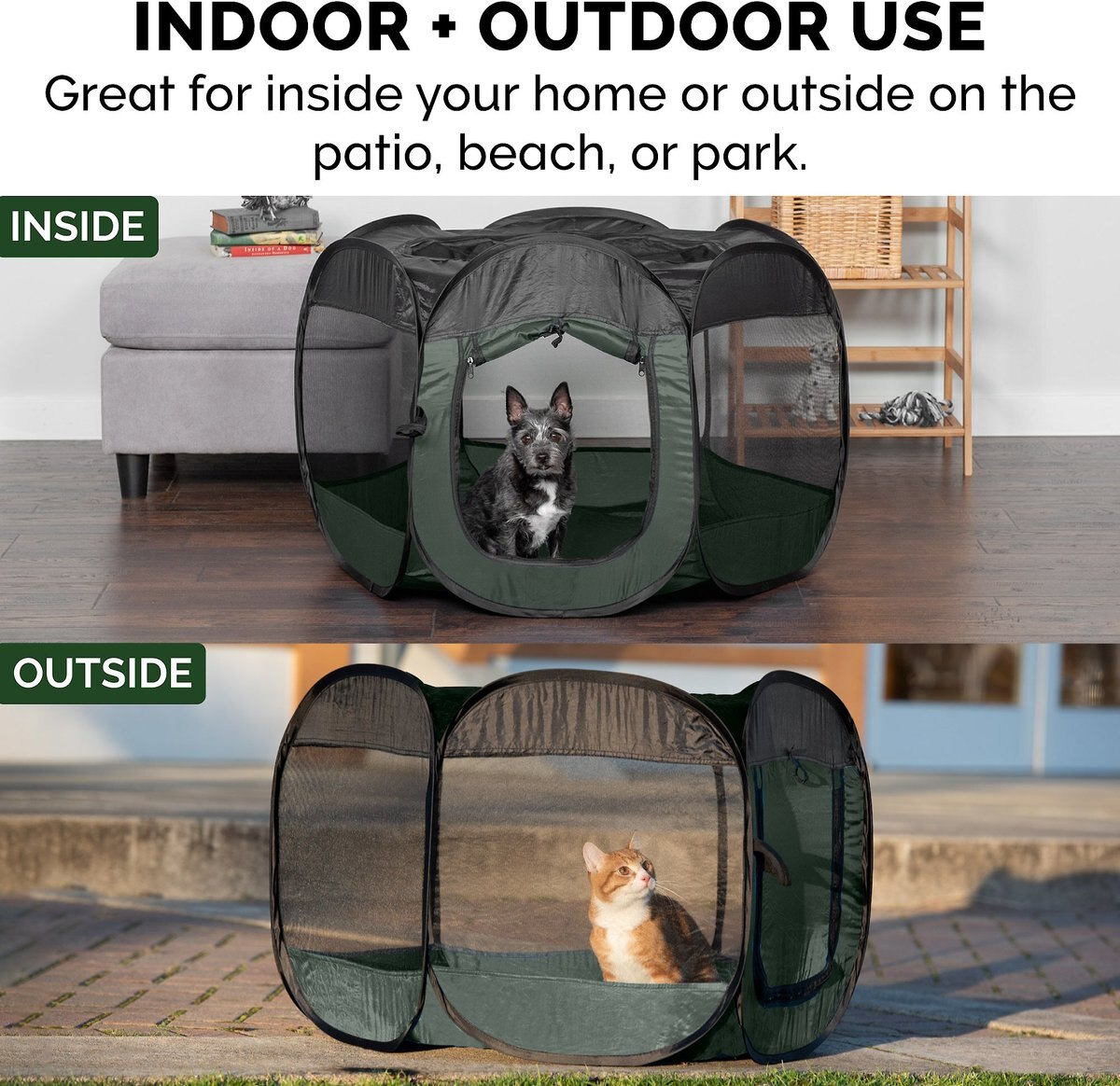 FurHaven Soft-Sided Dog & Cat Playpen