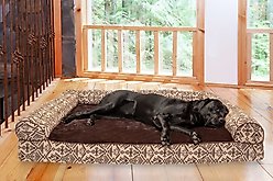 FurHaven Southwest Kilim Cat & Dog Bed, Desert Brown, Jumbo Plus, Orthopedic Foam