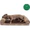 Show in main carousel: FurHaven Southwest Kilim Cat & Dog Bed, Desert Brown, Large, Orthopedic Foam slide 5 of 11