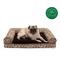 Show in main carousel: FurHaven Southwest Kilim Cat & Dog Bed, Desert Brown, Medium, Orthopedic Foam slide 4 of 10