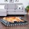 Show in main carousel: FurHaven Southwest Kilim Orthopedic Deluxe Chaise Dog & Cat Bed, Black Medallion, Jumbo slide 1 of 10