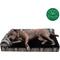Show in main carousel: FurHaven Southwest Kilim Orthopedic Deluxe Chaise Dog & Cat Bed, Black Medallion, Large slide 4 of 10