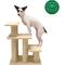Show in main carousel: FurHaven Steady Paws Cat & Dog Stairs, Cream, 3-Step slide 3 of 7