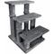 Show in main carousel: FurHaven Steady Paws Cat & Dog Stairs, Gray, 3-Step slide 6 of 7