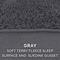 Show in main carousel: FurHaven Terry Deluxe Cooling Gel Pillow Cat & Dog Bed with Removable Cover, Gray, Large slide 9 of 10