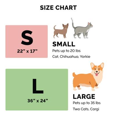 Show full view: FurHaven ThermaNAP Faux Fur Self-Warming Dog & Cat Mat, Snow Leopard, Large slide 7 of 8