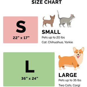 FurHaven ThermaNAP Faux Fur Self-Warming Dog & Cat Mat, Snow Leopard, Small