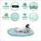 Show in main carousel: FurHaven Trail Pup Packable Stuff Sack Travel Pillow Dog Bed, Aqua & Granite Gray, Small slide 3 of 11