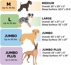 FurHaven Two-Tone Deluxe Chaise Memory Top Cat & Dog Bed with Removable Cover, Marine Blue, Jumbo slide 2 of 9