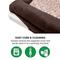 Show in main carousel: FurHaven Two-Tone Fur & Suede Orthopedic Cat & Dog Bed with Removable Cover, Espresso, Jumbo slide 9 of 10