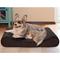 Show in main carousel: FurHaven Ultra Plush Luxe Lounger Cooling Gel Dog Bed with Removable Cover, Chocolate, Medium slide 1 of 10