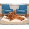 Show in main carousel: FurHaven Ultra Plush Luxe Lounger Cooling Gel Dog Bed with Removable Cover, Cream, Jumbo slide 1 of 10