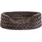 Show in main carousel: FurHaven Ultra Plush Oval Bolster Cat & Dog Bed with Removable Cover, Chocolate, Medium slide 4 of 11