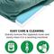 Show in main carousel: FurHaven Velvet Waves Perfect Comfort Cooling Gel Bolster Cat & Dog Bed with Removable Cover, Celadon Green, Large slide 8 of 10