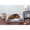 Show in main carousel: FurHaven Velvet Waves Perfect Comfort Memory Foam Bolster Cat & Dog Bed with Removable Cover, Granite Gray, Large slide 1 of 11