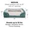 Show in main carousel: FurHaven Velvet Waves Perfect Comfort Orthopedic Sofa Cat & Dog Bed with Removable Cover, Celadon Green, Medium slide 5 of 10