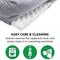 Show in main carousel: FurHaven Velvet Waves Perfect Comfort Orthopedic Sofa Cat & Dog Bed with Removable Cover, Granite Gray, Large slide 9 of 10