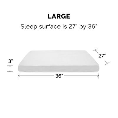 Show full view: FurHaven Water-Resistant Cat & Dog Bed Mattress Liner, Large slide 2 of 5