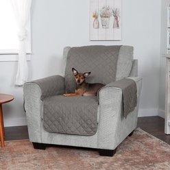 FurHaven Water-Resistant Reversible Furniture Protector, Chair, 2 count, Gray/Mist