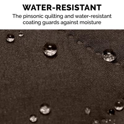 Show full view: FurHaven Water-Resistant Reversible Furniture Protector, Espresso/Clay, Large Sofa slide 7 of 12