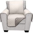 Show in main carousel: FurHaven Water-Resistant Reversible Furniture Protector, Gray/Mist, Chair slide 3 of 10
